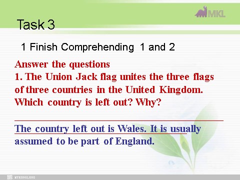 高中英语必修五（人教版）必修五 2.1《Unit 2 United Kingdom reading 》 第8页