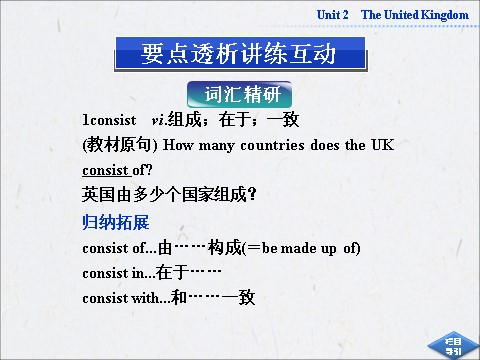 高中英语必修五（人教版）高中英语人教版必修5同步教学备课资源：《Unit 2 The United Kingdom》SectionⅡ第2页