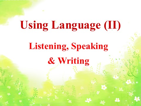 高中英语必修五（人教版）必修五 Unit 2 The United Kingdom-Listening and writing[课件](1)第2页