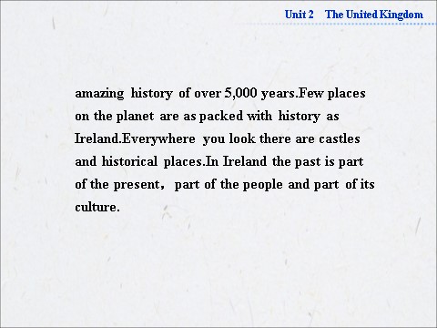 高中英语必修五（人教版）高中英语人教版必修5同步教学备课资源：《Unit 2 The United Kingdom》课时作业第3页