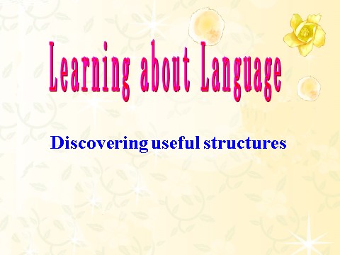 高中英语必修五（人教版）b5u2 learning about language第10页