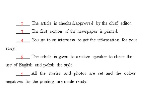 高中英语必修五（人教版）unit 4 period ⅲ using language 第5页
