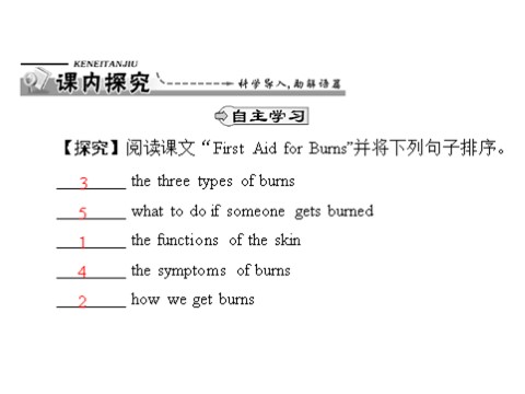 高中英语必修五（人教版）unit 5 period ⅰ warming up & reading 第4页