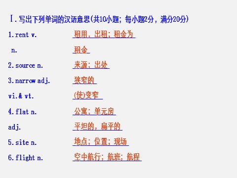 高中英语新版一册Unit 2 Period Two　Listening and Speaking & Reading and Thinking—Language Points第4页