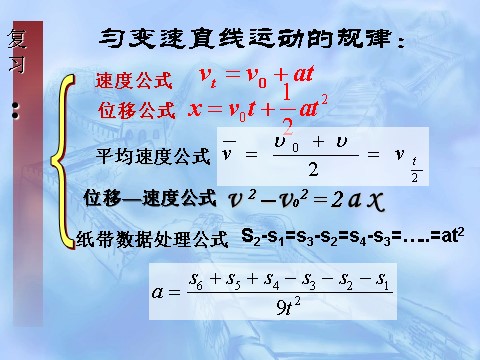 高中物理必修一2.3  2.4习题第2页