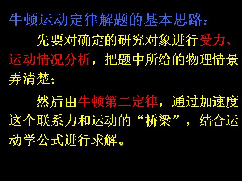 高中物理必修一4.6用牛顿定律解决问题（一）第3页