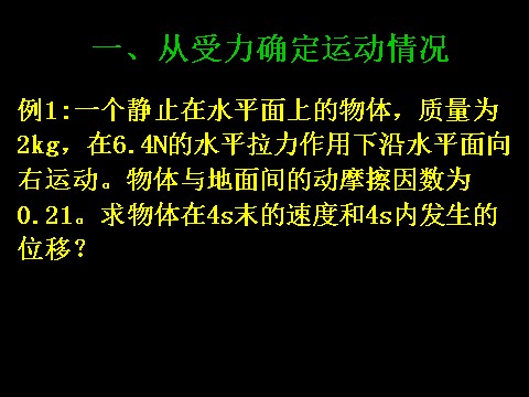 高中物理必修一4.6用牛顿定律解决问题（一）第4页