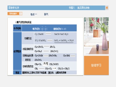高中化学 必修一化学-专题8 氯及其化合物第10页