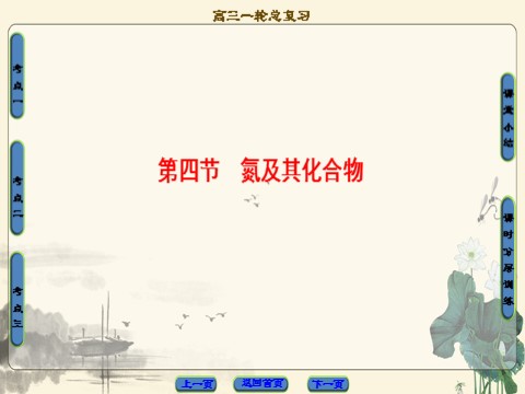 高中化学 必修一第4章 第4节　氮及其化合物第1页