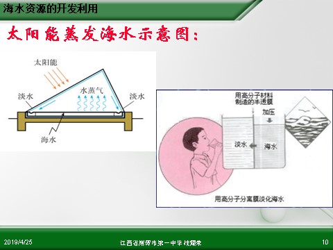 高中化学必修二江西省鹰潭市第一中学人教版高中化学必修 化学2 第四章 第一节 开发利用金属矿物和海水资源（第2课时）第10页