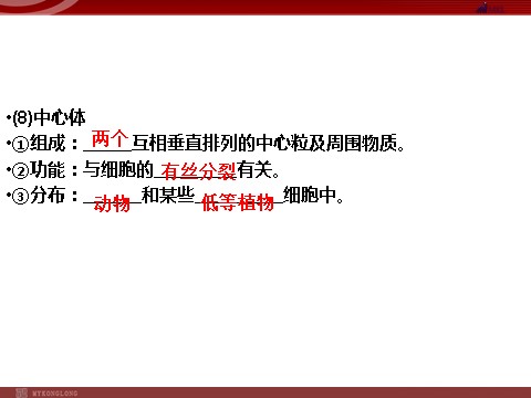 高中生物必修一高效课堂同步课件：3-2-1细胞器──系统内的分工（必修1）第8页