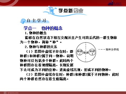 高中生物必修二【人教版】高中生物必修二《 7.2.2 隔离与物种的形成》课件1第5页