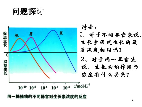 高中生物必修三必修3 稳态与环境3.2生长素的生理作用(28张)第2页