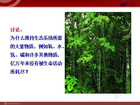 高中生物必修三高中生物PPT授课课件（人教版必修3）5.3生态系统的物质循环第3页