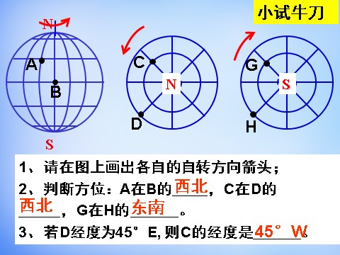 高中地理必修一高中地理 1.3地球运动的一般规律课件 新人教版必修1第7页