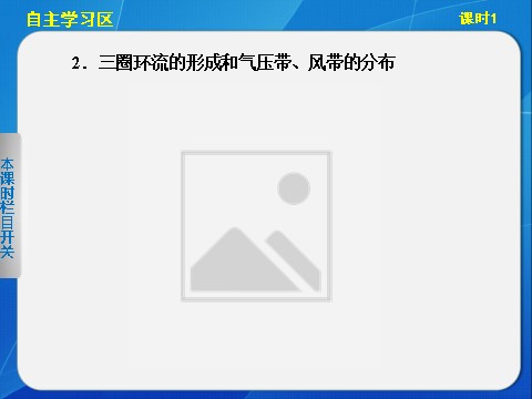 高中地理必修一高中地理（人教版 必修1）第二章 第二节 气压带和风带 课时1第3页