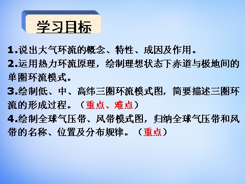 高中地理必修一高中地理 2.2三圈环流课件 新人教版必修1第3页