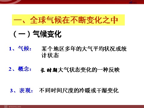 高中地理必修一地理：2.4《. 全球气候变化 》课件（新人教必修1）第6页