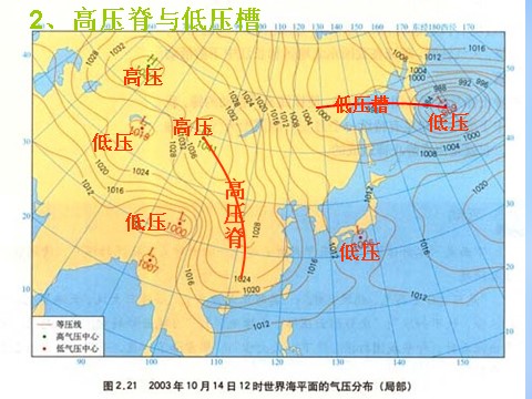 高中地理必修一高中地理 2.3气压天气系统课件 新人教版必修1第3页