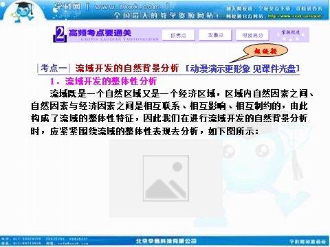 高中地理必修三高考地理人教版一轮复习课件：第十四章第二讲 流域的综合开发——以美国田纳西河流域为例第8页