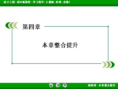 高中地理必修三4章整合提升第3页