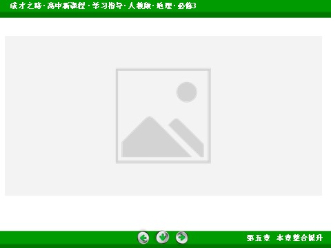 高中地理必修三5章整合提升第6页