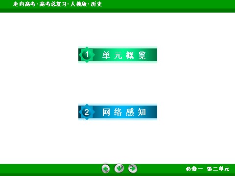 高中历史必修一2017版高考历史人教版一轮总复习课件：必修1 第2单元 古代希腊、罗马和近代西方的政治制度 第3页