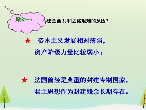 高中历史必修一高中历史 第9课 资本主义政治制度在欧洲大陆的扩展同课异构课件1 新人教版必修1第7页