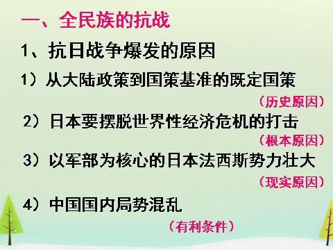 高中历史必修一高中历史 第16课 抗日战争同课异构课件1 新人教版必修1第2页