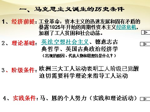 高中历史必修一高中历史 第18课 马克思主义的诞生课件 新人教版必修1第3页