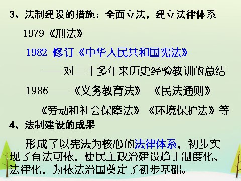 高中历史必修一高中历史 第21课 民主政治建设的曲折发展同课异构课件2 新人教版必修1第7页