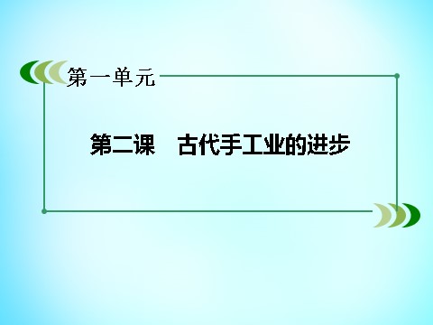 高中历史必修二高中历史 第一单元 第2课 古代手工业的进步课件 新人教版必修2第3页