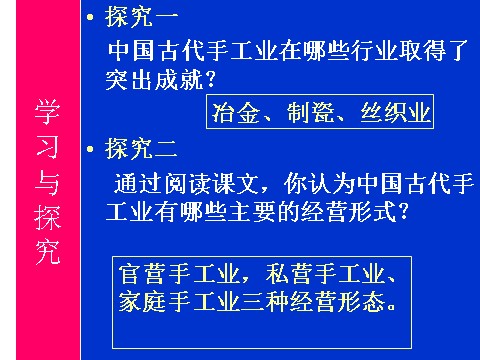 高中历史必修二高中历史 第2课 古代手工业的进步课件 新人教版必修2第3页