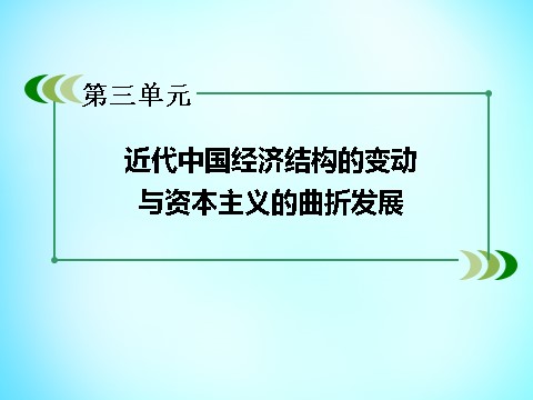 高中历史必修二高中历史 第三单元 第9课 近代中国经济结构的变动课件 新人教版必修2第2页