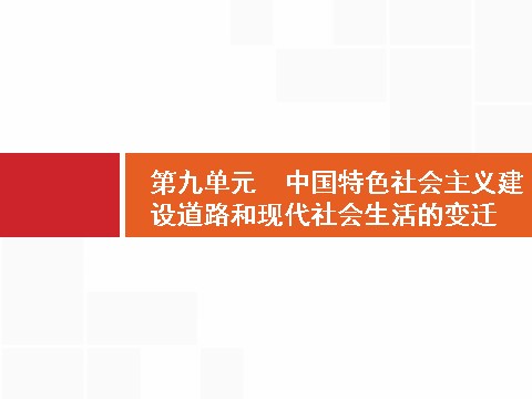 高中历史必修二2017高三历史人教版一轮复习课件：第22讲　经济建设的曲折发展 第1页