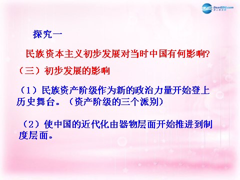 高中历史必修二（教师参考）高中历史 第三单元 第10课 中国民族资本主义的曲折发展课件2 新人教版必修2第4页