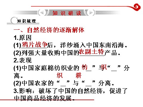 高中历史必修二高考历史一轮复习课件第11单元 近代中国经济结构的变动与资本主义的曲折发展第3页