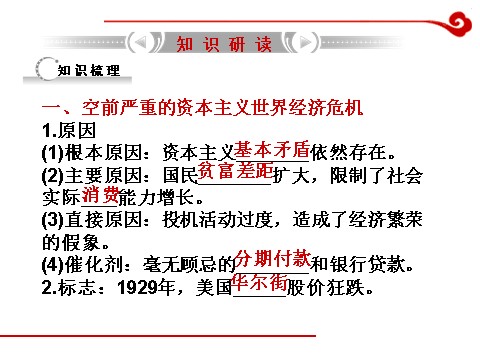 高中历史必修二高考历史一轮复习课件第14单元 第1讲 1929~1933年资本主义世界经济危机及罗斯福新政第3页