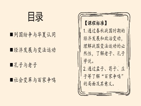 高中历史中外历史纲要(上)诸侯纷争与变法运动(课件)第3页