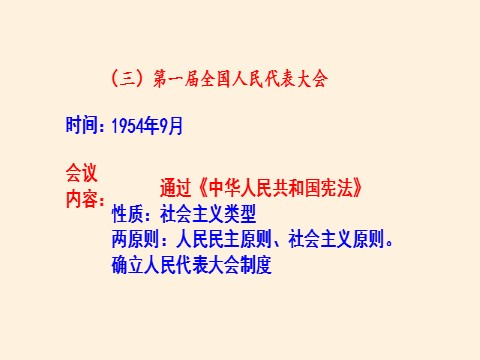 高中历史中外历史纲要(上)中华人民共和国成立和向社会主义的过渡第10页