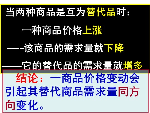 高中政治必修一1.2.2价格变动的影响（新人教版）第10页