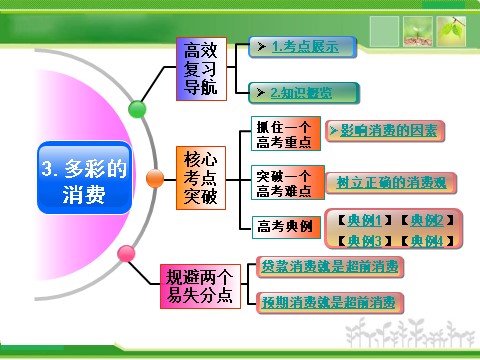 高中政治必修一1.3多彩的消费人教版高中政治复习课件：第2页