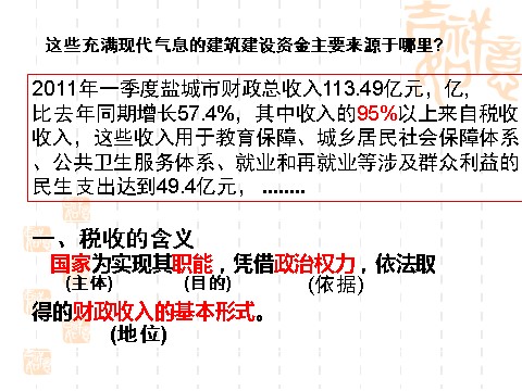 高中政治必修一8.2征税与纳税（新人教版必修1）第4页