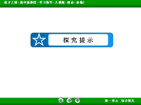 高中政治必修二综合探究1 有序与无序的政治参与高一政治（人教版）必修2课件：第10页