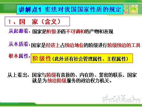 高中政治必修二2-1.1生活在人民当家作主的国家人教版高中政治复习课件：第5页