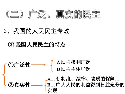 高中政治必修二1.1人民民主专政：本质是人民当家作（新人教版必修2）高一政治课件：2第10页