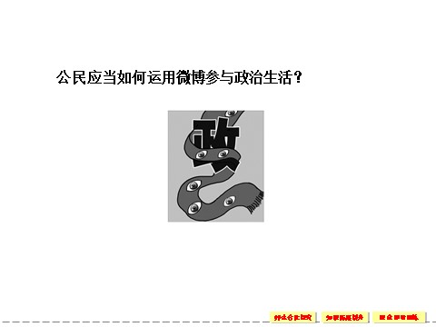 高中政治必修二1.1.2 政治权利与义务：参与政治生活的基础和准则 课件（人教版必修2）第3页