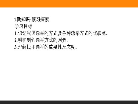 高中政治必修二2.1 民主选举：投出理性一票 高一政治人教版必修2课件第4页