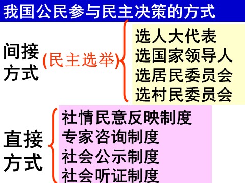 高中政治必修二1.2.2民主决策：作出最佳的选择（新人教版）高一政治必修2课件：第2页