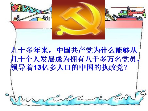 高中政治必修二3.6.2中国共产党：以人为本 执政为民 高一政治必修2课件：第8页